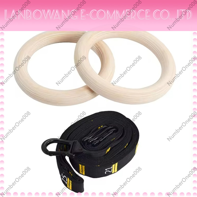 Gymnastic Ring Wood - Anillas de Gimnasia de Madera de