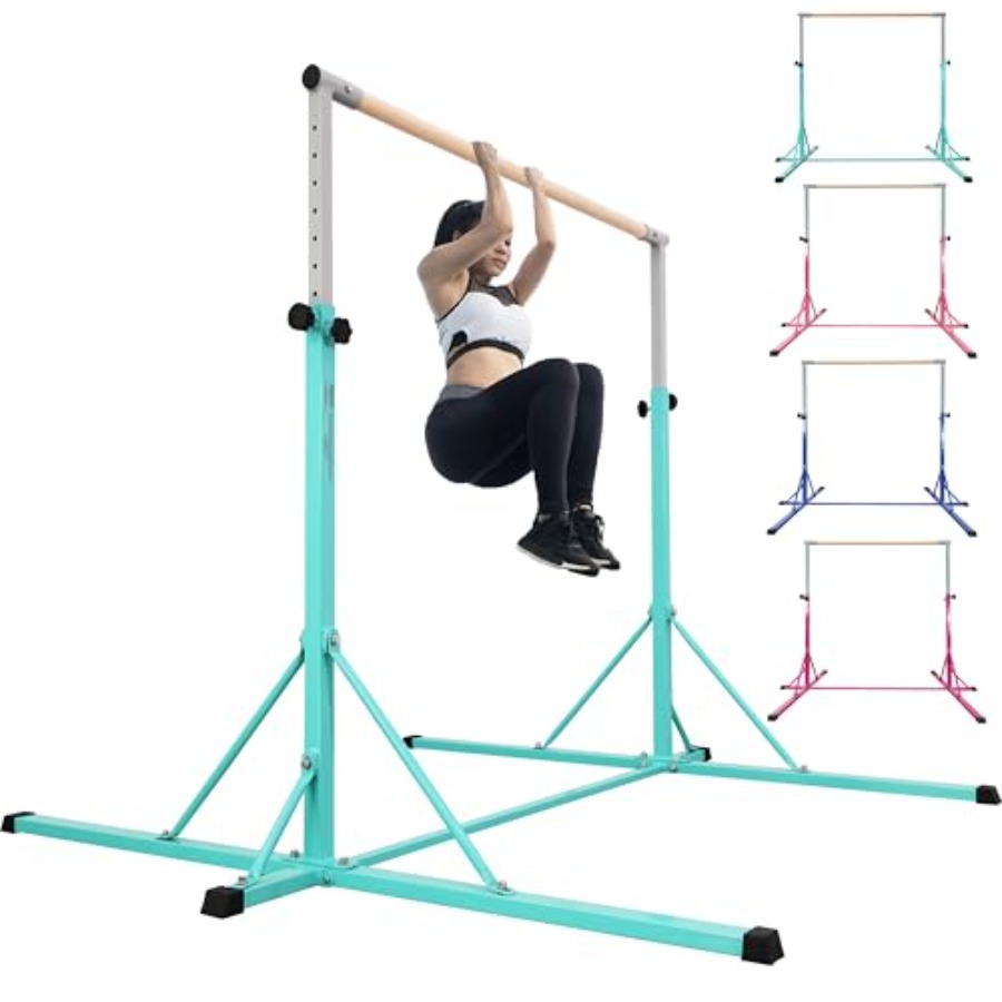 Gymnastic Ring Wood - Barra de gimnasia para entrenamiento en