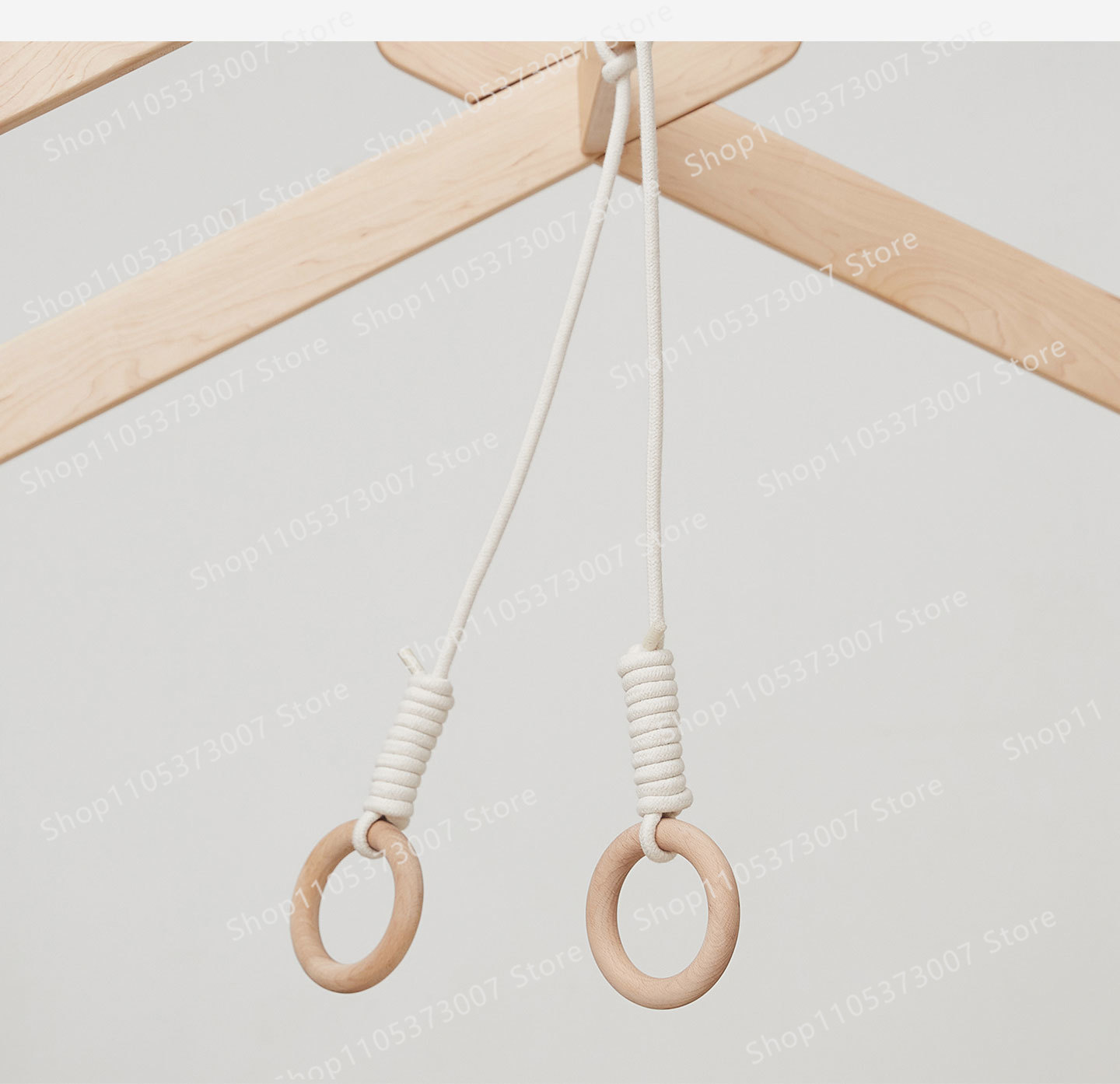 Anillas colgantes para cama, a - Gymnastic Ring Wood reseña y precio