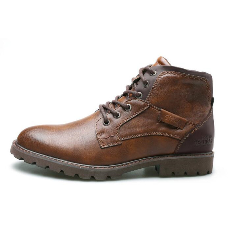 Botas de cuero para hombre, za - Crossfit Outdoor reseña y precio