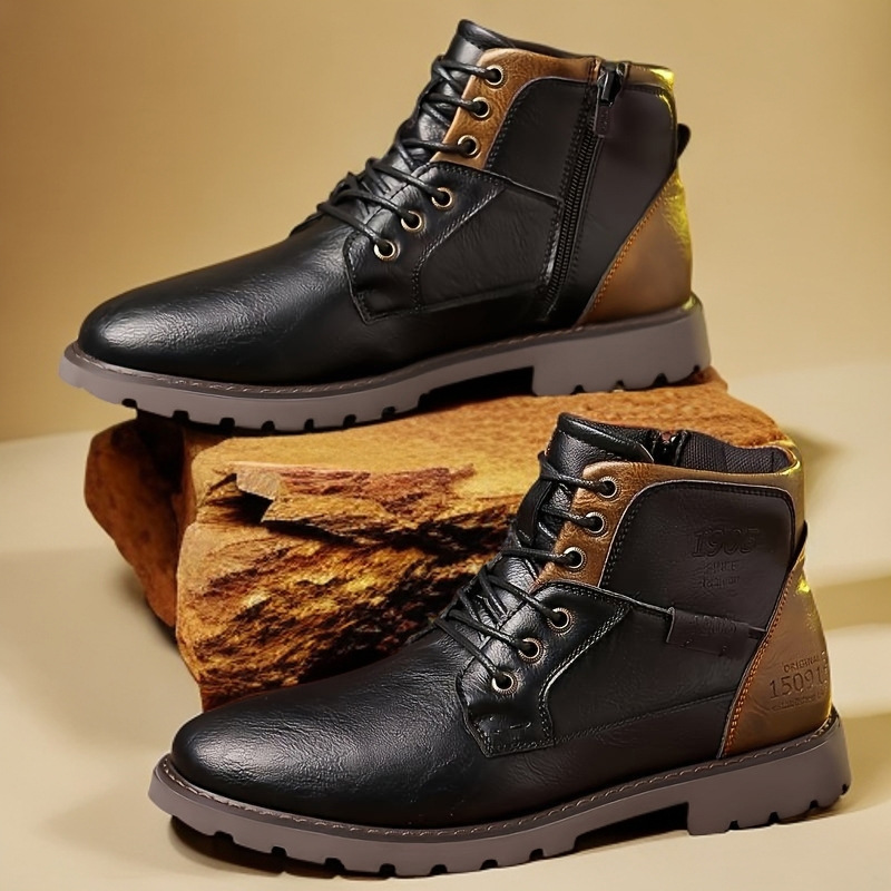 Botas de cuero para hombre, za - Crossfit Outdoor reseña y precio