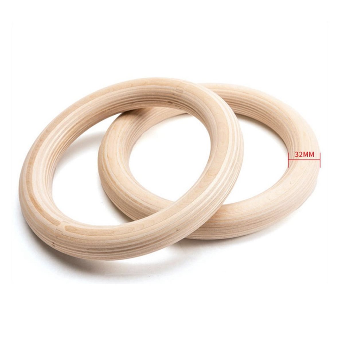 Oferta de Verano: 2 Anillas de - Gymnastic Ring Wood reseña y precio