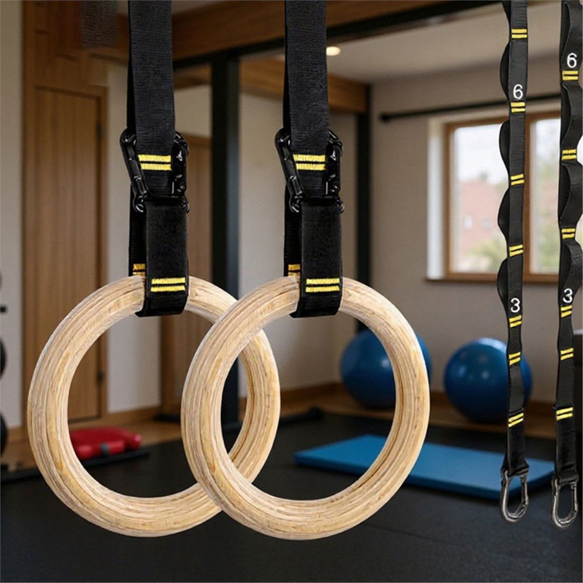 Oferta de Verano: 2 Anillas de - Gymnastic Ring Wood reseña y precio