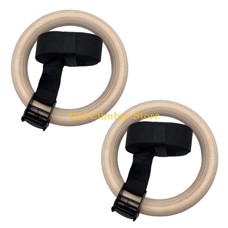 Anillos gimnasia madera ajusta - Gymnastic Ring Wood reseña y precio