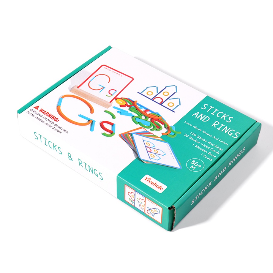 Juguetes de rompecabezas de ed - Gymnastic Ring Wood reseña y precio