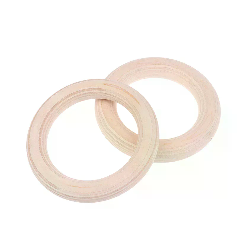 Anillo de madera portátil para - Gymnastic Ring Wood reseña y precio