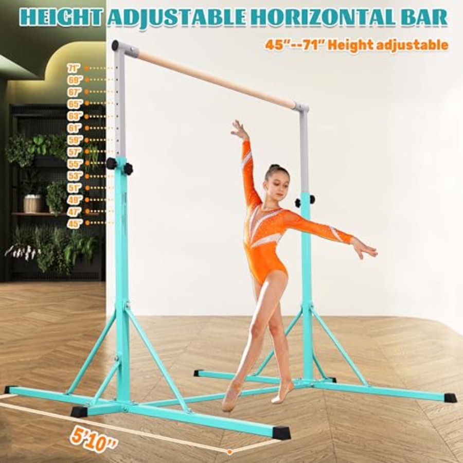 Barra de gimnasia para entrena - Gymnastic Ring Wood reseña y precio